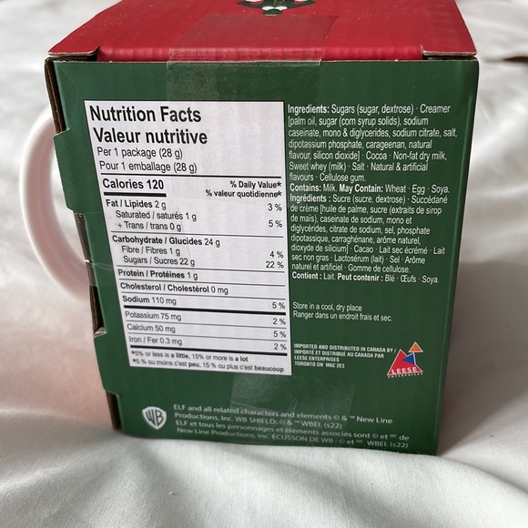 Elf mug and hot chocolate NWT - Picture 3 of 4